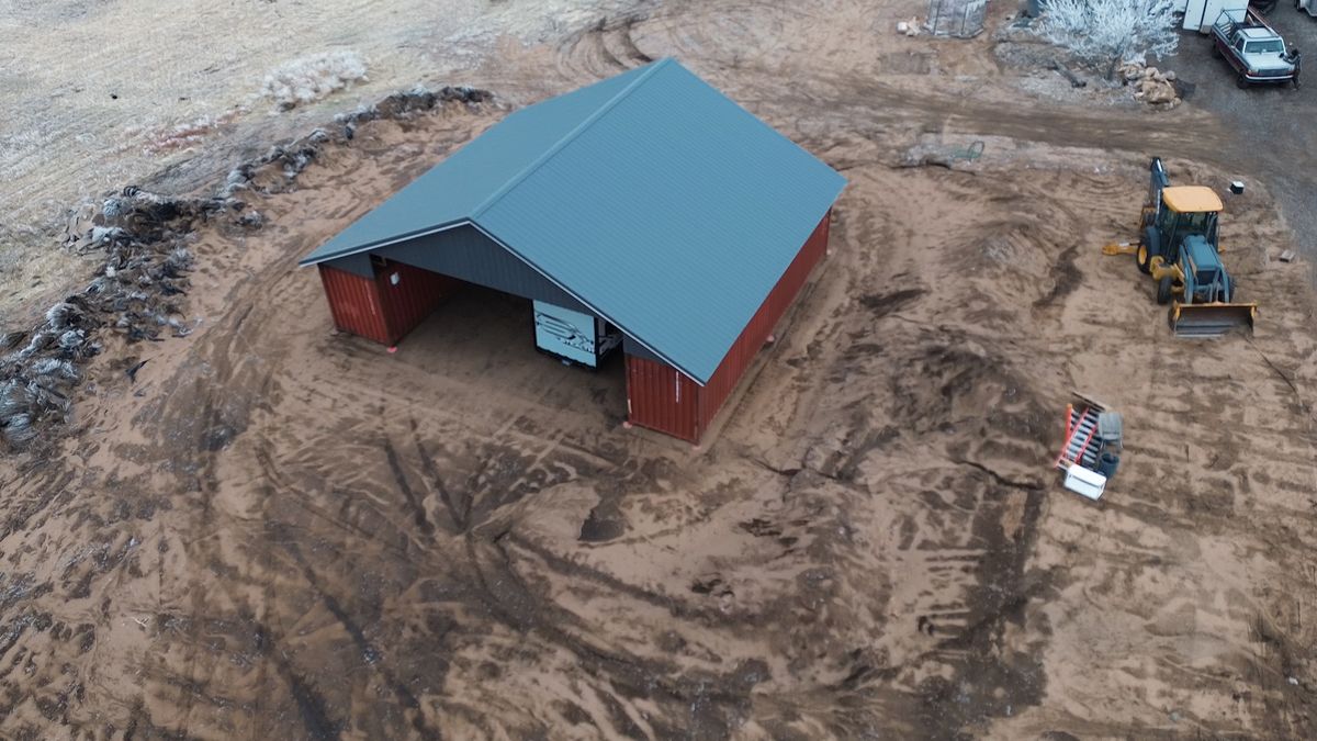 Post Frame Buildings/Carports for Austin LoBue Construction in Cottonwood, CA