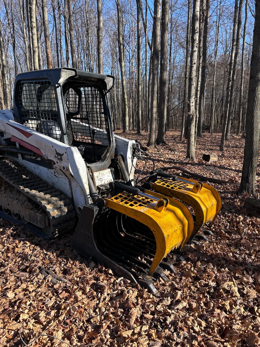 Land Clearing for Solid Rock Concrete & Landwork in Galion, OH