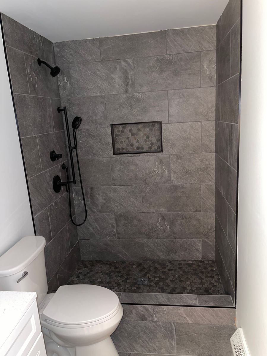Bathroom Renovation for The Carpenter’s Touch in Fall River, MA