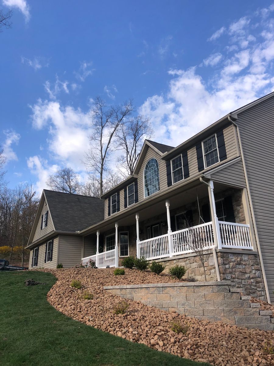 Stone Installation for J & T Landscaping Services in Mechanicsburg, PA