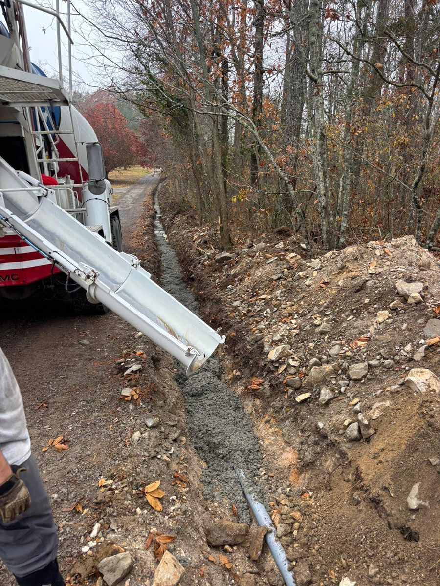 Excavation for TD Dirtworks in Tracy City, TN
