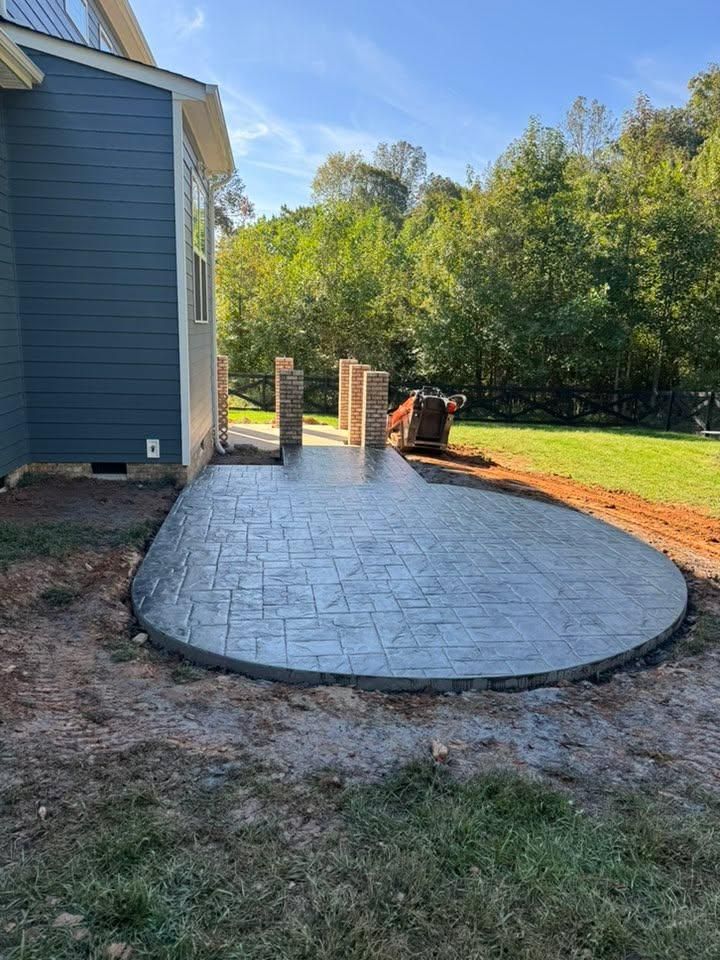 Pool Deck Paving for James River Pools and Spa in Powhatan, VA