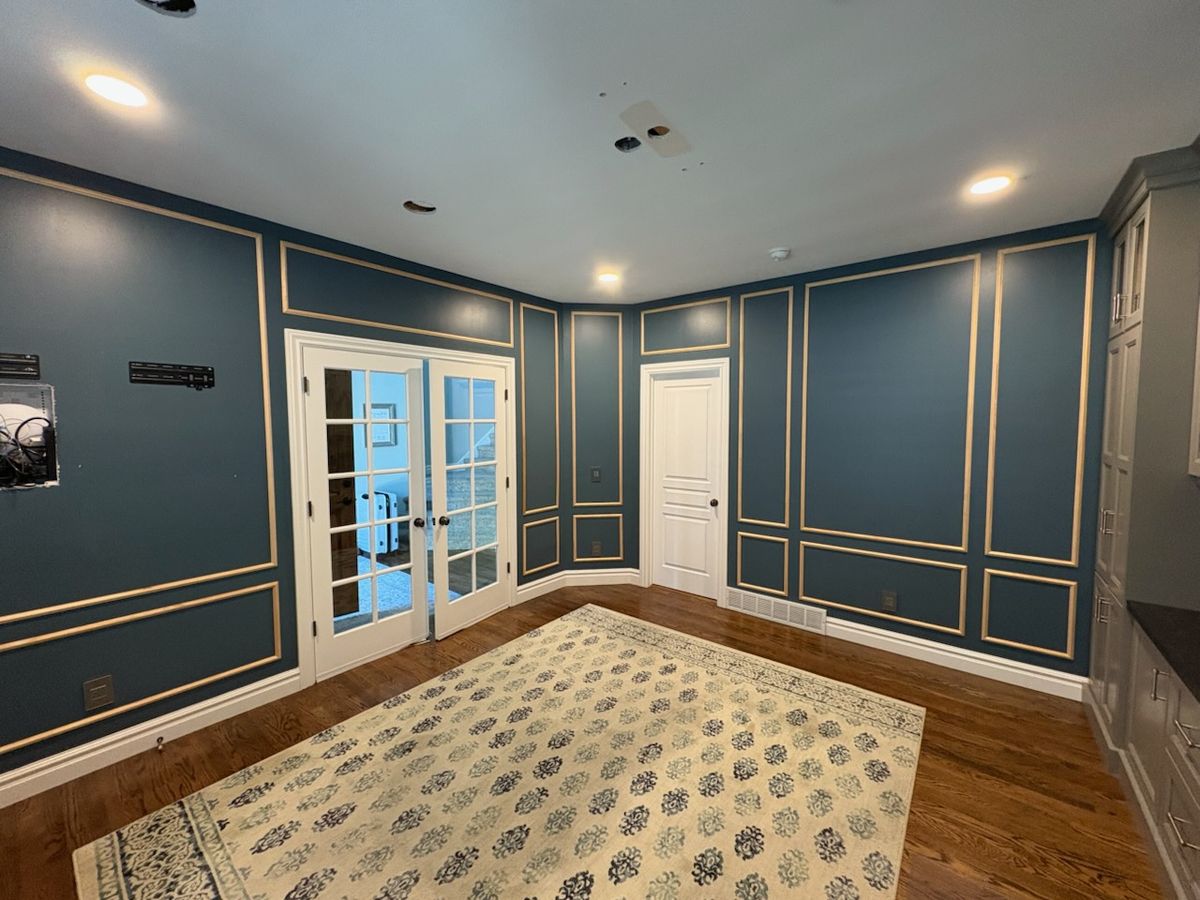 Wall Installations for Daniel Paints & Builds in Sandy, UT