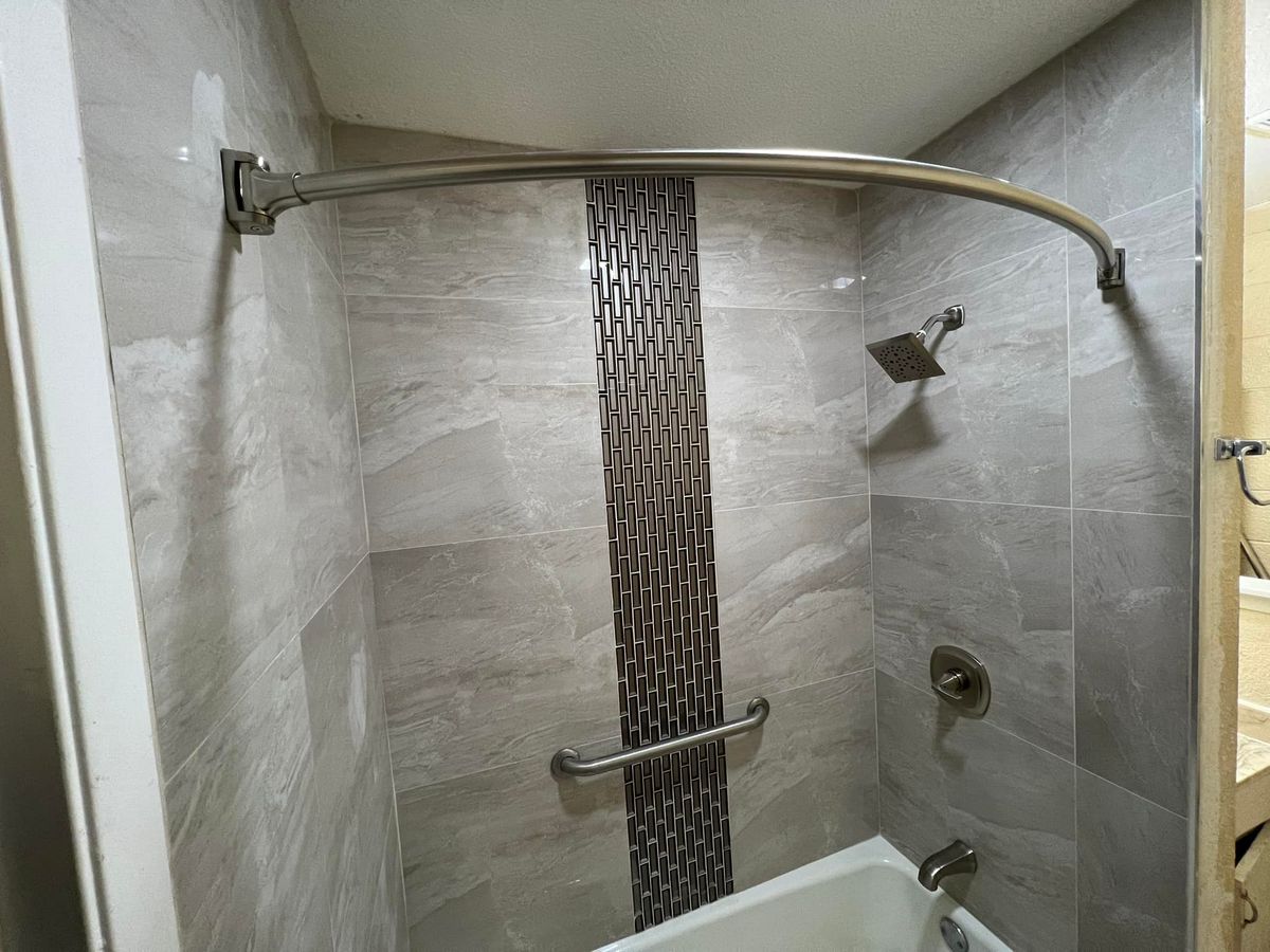 Bathroom Renovation for MRV Construction in El Paso, TX