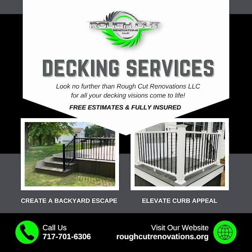 Deck Installation & Repair for Rough Cut Renovations in Millersburg, PA