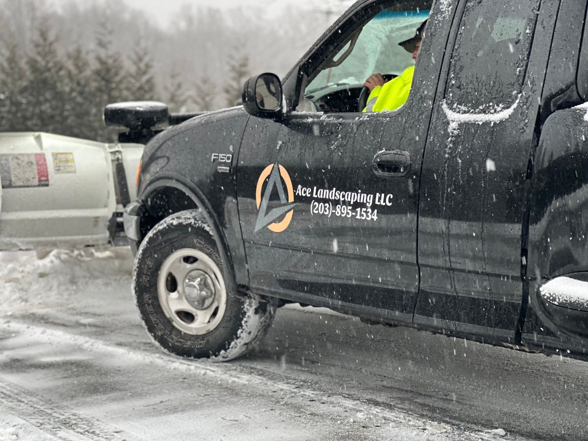 Snow & Ice Management for Ace Landscaping in Trumbull, CT