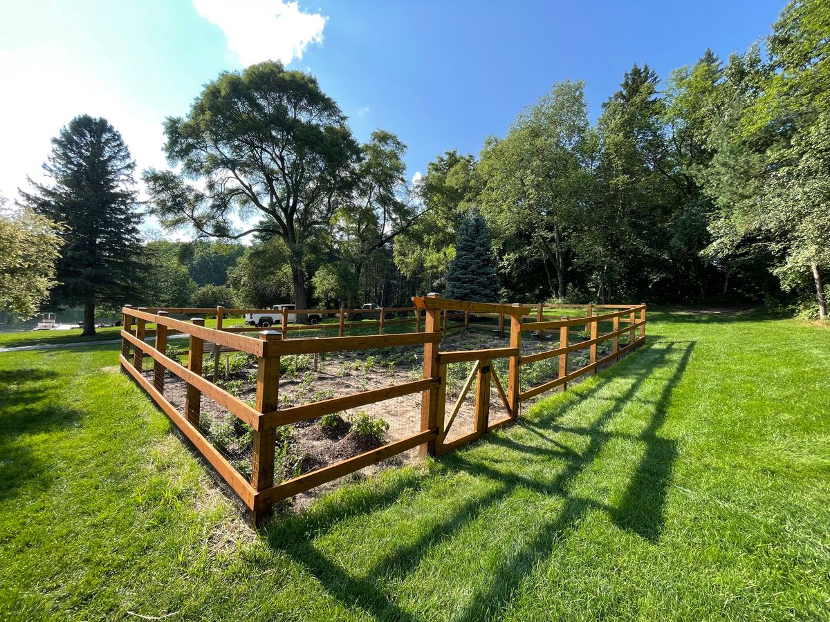 Fence Installation for TMF Services in Lapeer County, MI