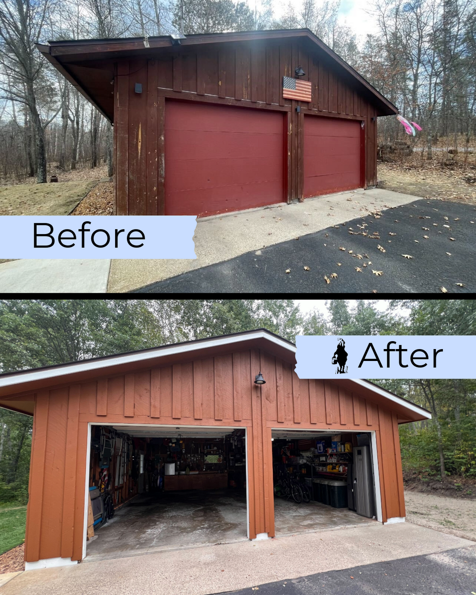 Exterior Painting for Mr. Mole's Painting in Bemidji, MN