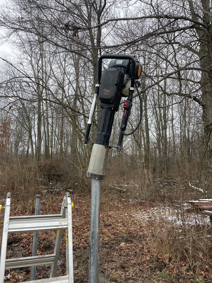 Fence Installation for TMF Services in Lapeer County, MI