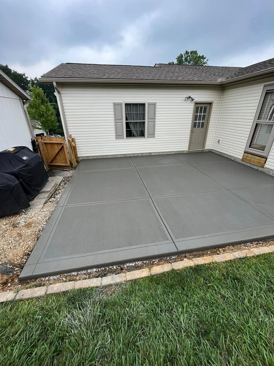 Concrete Slab Construction for Mid Ohio Concrete in Pickerington, OH