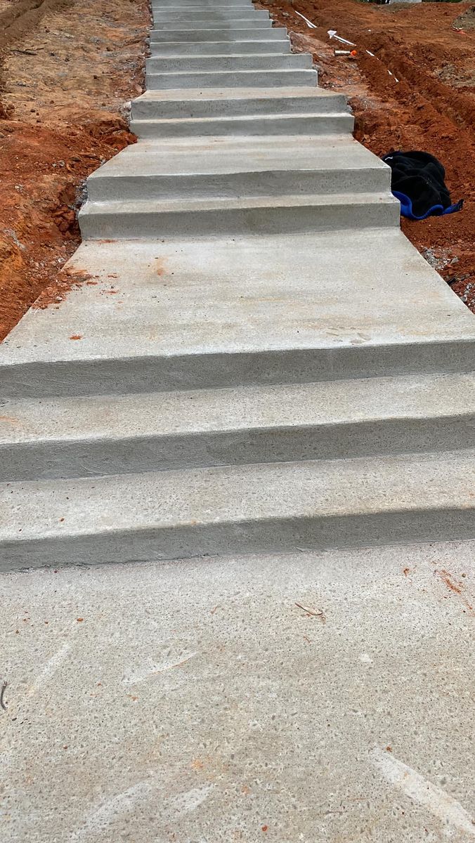 Stair Design & Installation for JMD Concrete Company in Gilmer,  TX