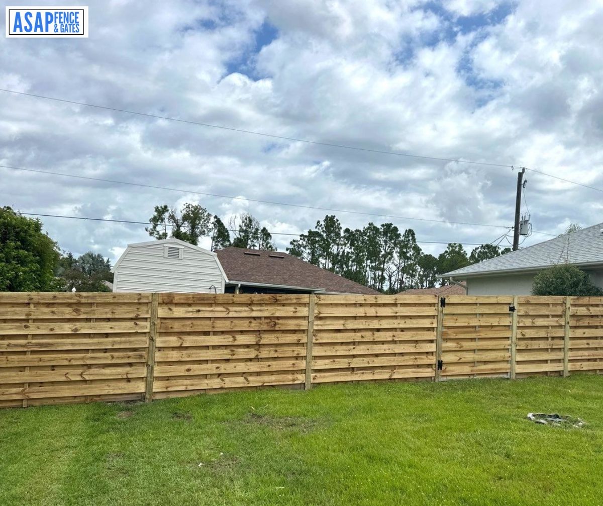 Wood Fence Installation for ASAP Fence & Gates - Central, FL in Leesburg, FL