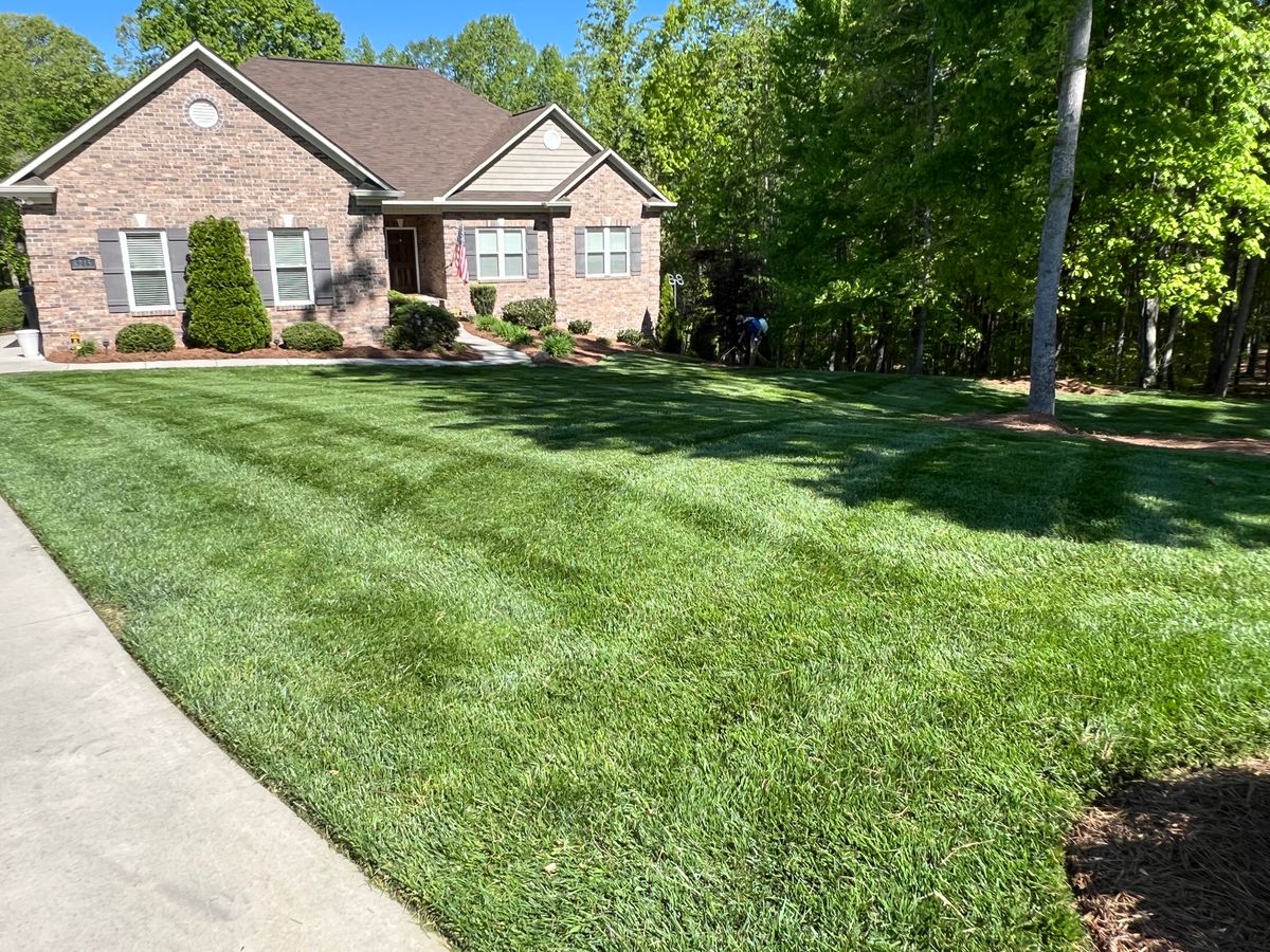 Sod Installation for Malboeuf Landscaping, Inc in Kernersville, NC
