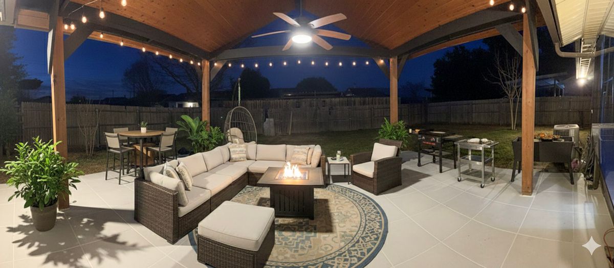 Outdoor Living for Walker Custom Exteriors in Dallas, TX