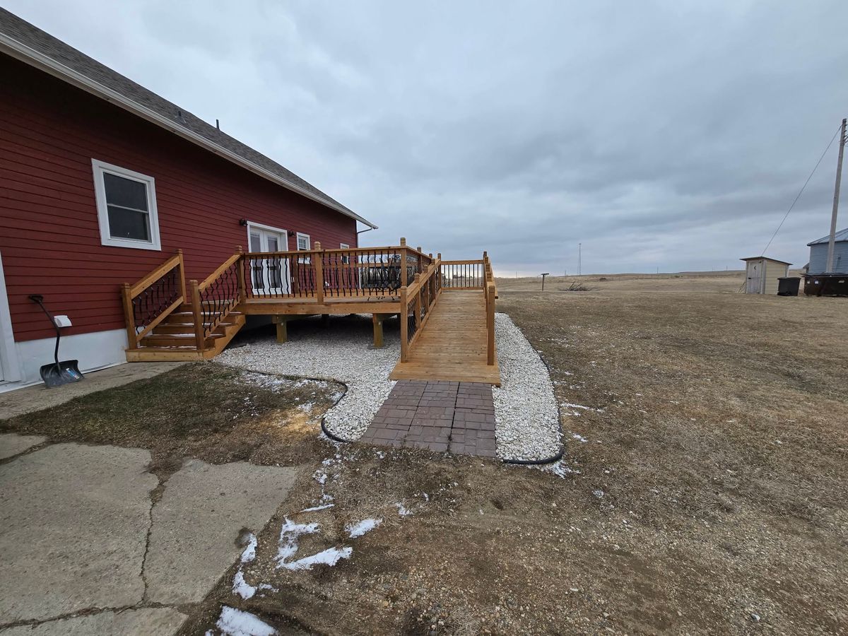 Remodeling for Dittbrenner Woodworking in Stanley, ND
