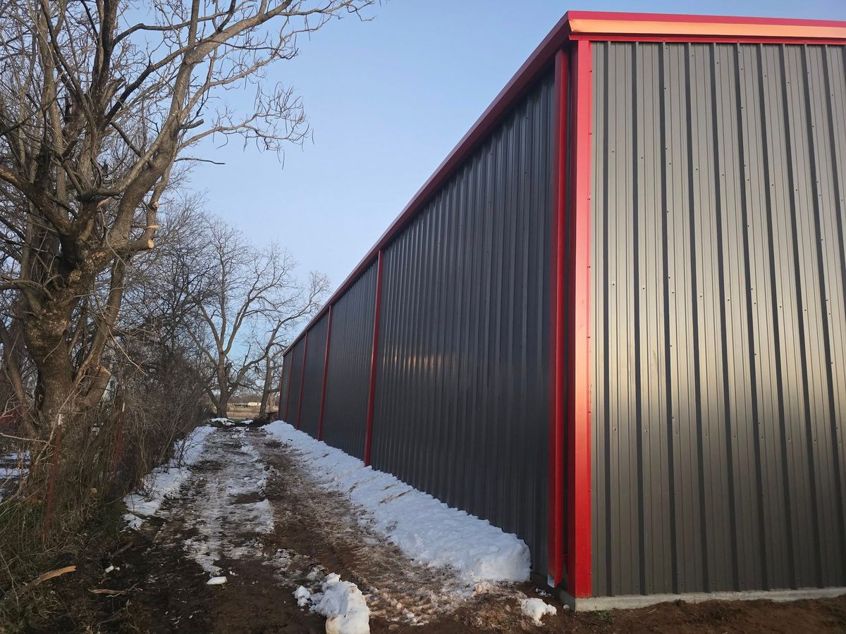 Oklahoma Commercial Steel Buildings (warehouses, agricultural, aviation, strip malls) for A-N-H Construction LLC in Oklahoma City, OK