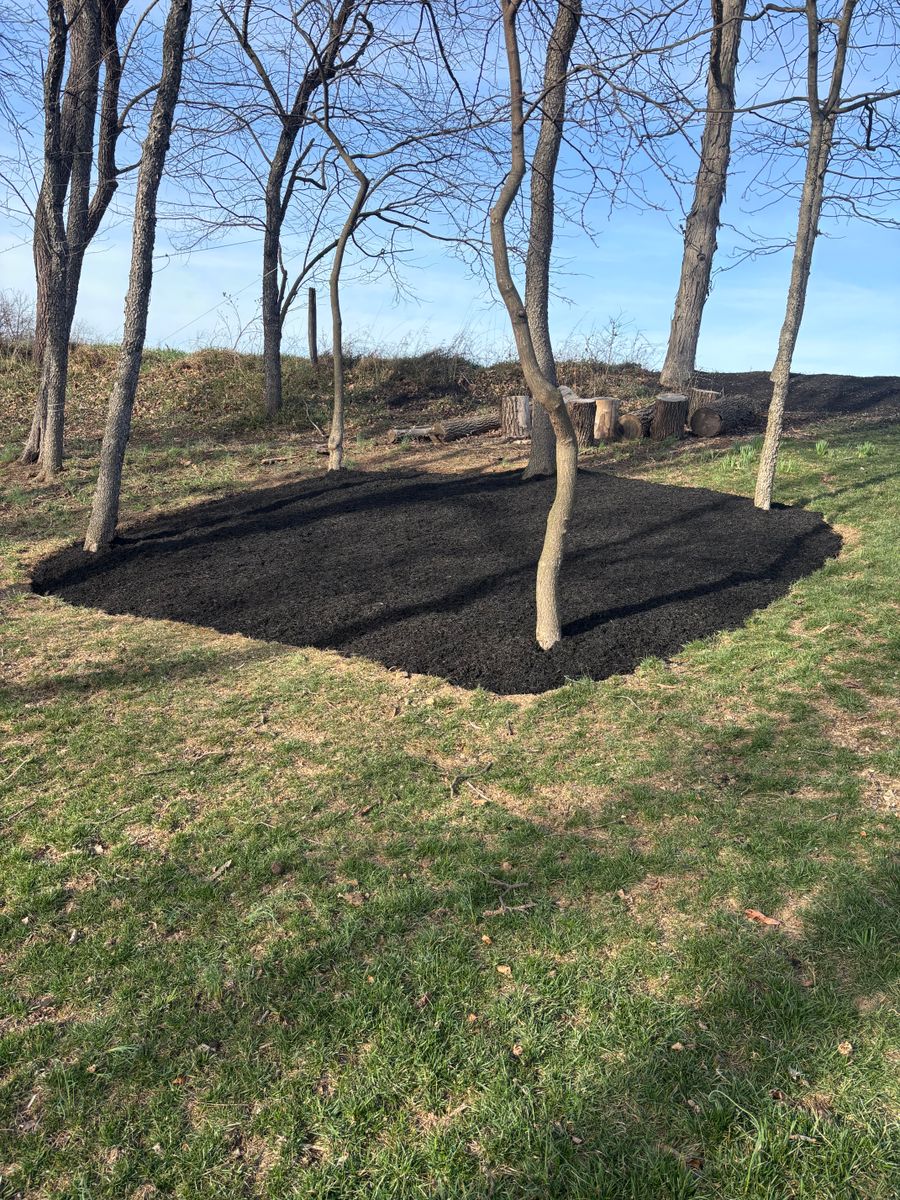 Mulch Installation for Backyard Acres Lawncare LLC in Chambersburg, PA