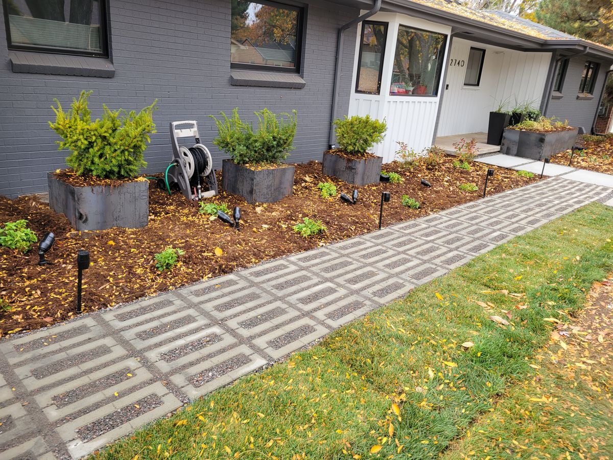 Mulch Installation for JS Landscaping Colorado in Denver, CO