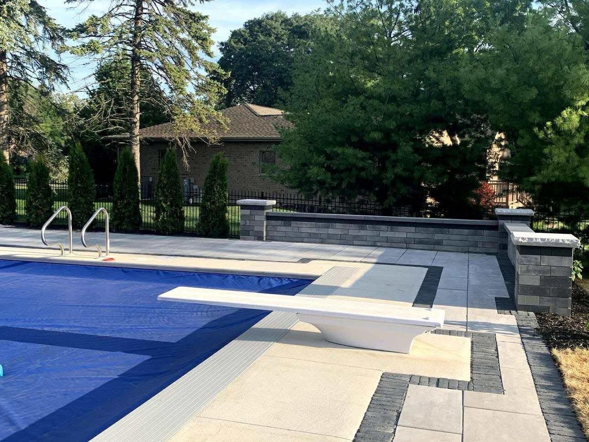 Landscape Installation for Alvarez Pavingstone INC. in Lyons, IL