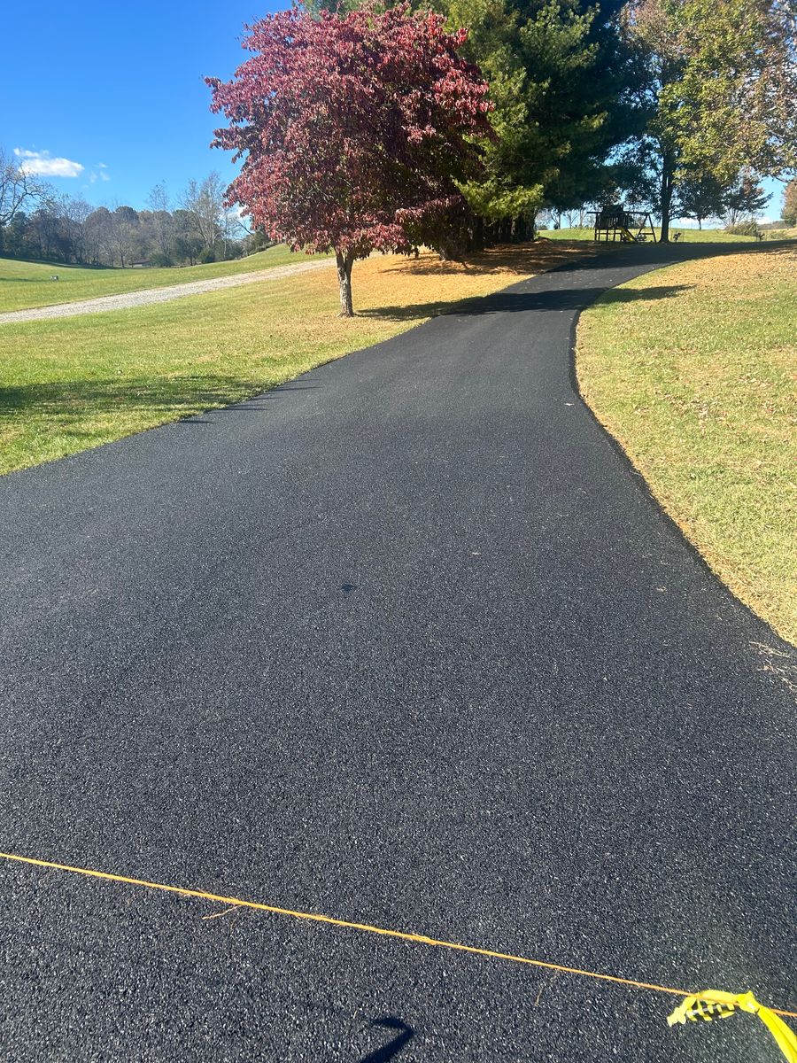 Sealcoating for James R Carter Paving in Roanoke, VA
