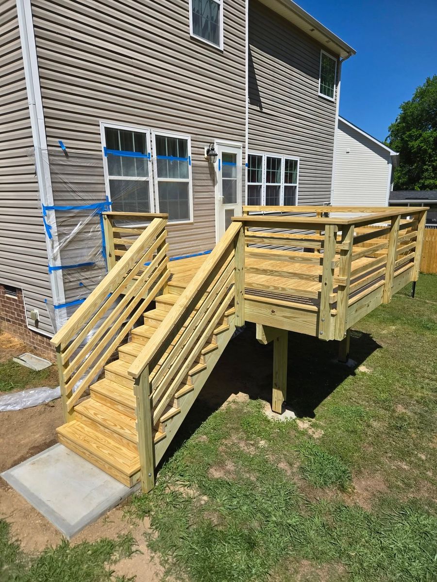 Deck & Patio Installation for Laib's Remodeling & Repairs in Salisbury, NC