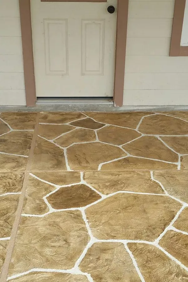 Concrete Resurfacing for Texas Curb N Borders in Houston, TX