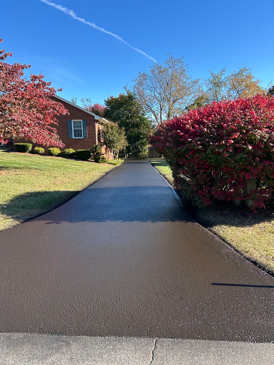 Sealcoating for James R Carter Paving in Roanoke, VA