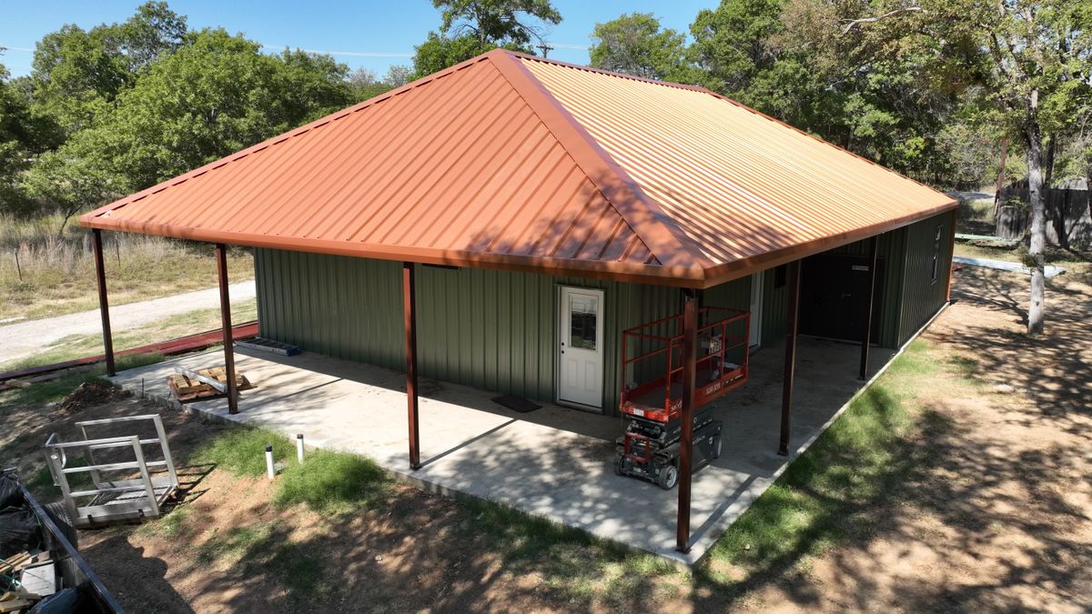 Barndominium Shells for BCS Construction in Springtown, TX