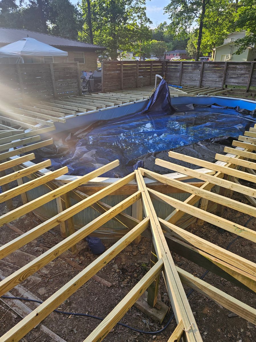 Decking for A&D Home Improvements in Cleveland, TN