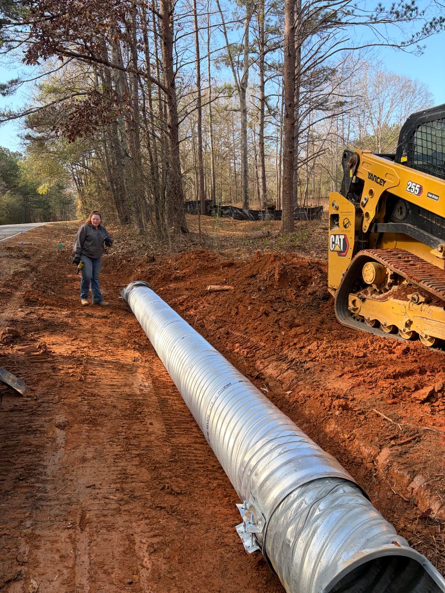 Site Preparation for Groundworx Construction in Bremen, GA