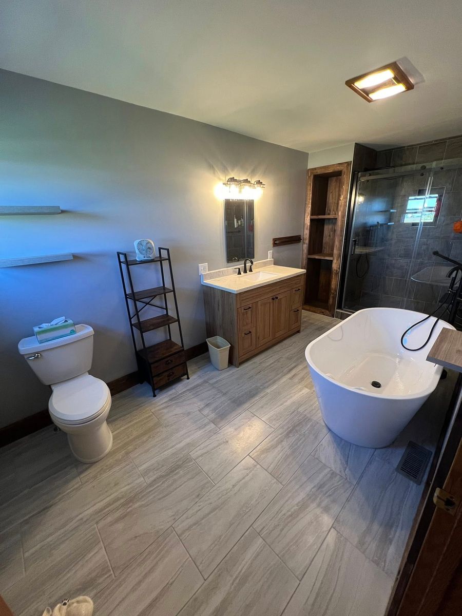 Bathroom Renovation for Eachus Enterprises LLC in Lebanon, IN