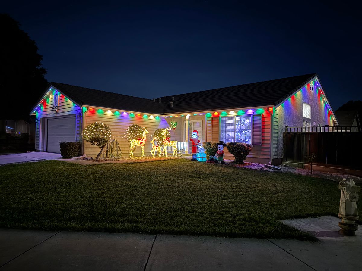 Permanent Lighting for GGG Home Services in San Jose, CA