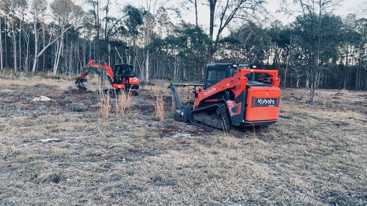 Skid Steer Service for T&S Land Management Services in Effingham County, GA