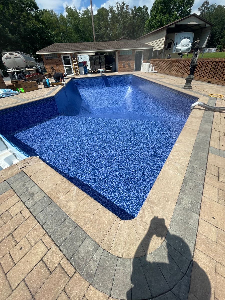 New Pool Construction for Mattox Residential Services in Augusta County, VA