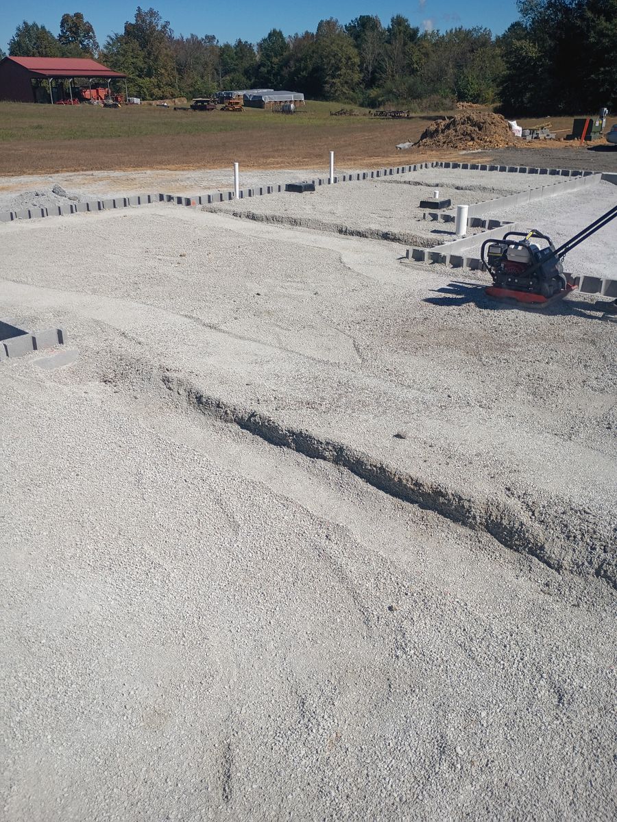 Concrete Slab Construction for PMR Construction in Rossville, GA