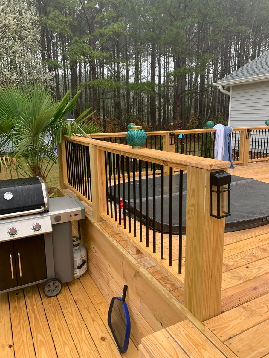 Deck and Patio Construction for Infinite Home Solutions SC LLC in Columbia, SC
