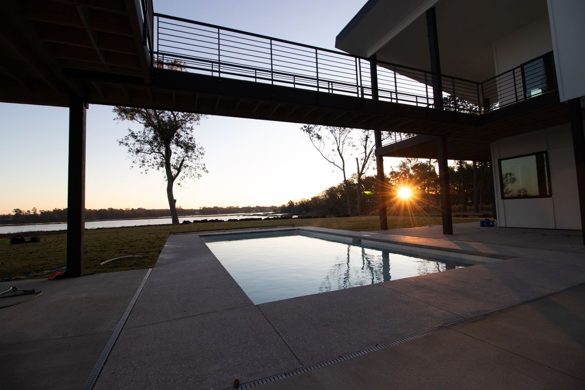 Concrete Pool Decks for Rock Solid Custom Concrete in Wilmington, NC