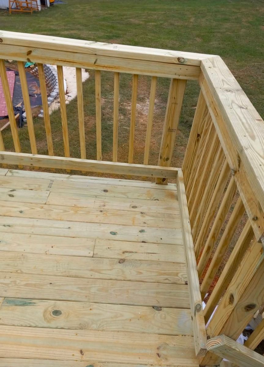 Deck Construction for All Out Construction in Atlanta, GA