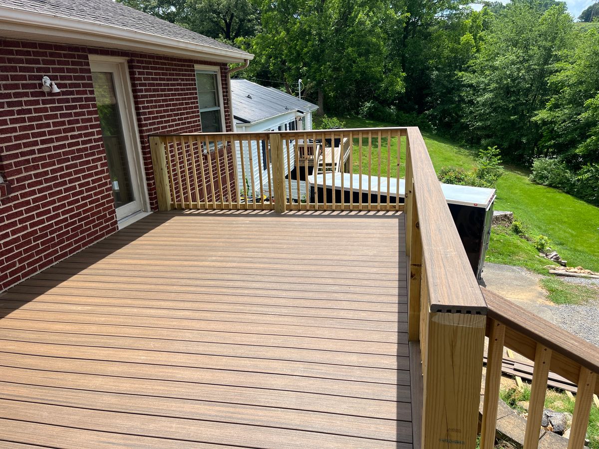 Deck, Porch, & Patio Installation for Wheeler Brothers Construction in Kingsport, TN