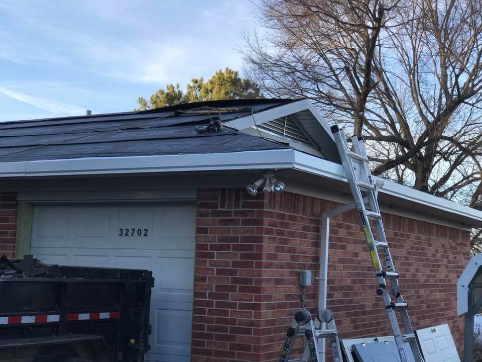 Gutter Maintenance for BWC Roofing in Wister, OK