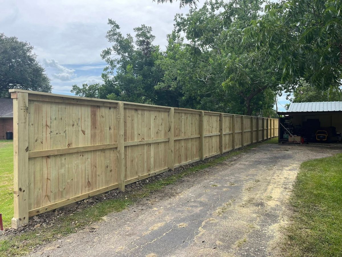 Fence Installation for Aly Fence in Angleton, TX