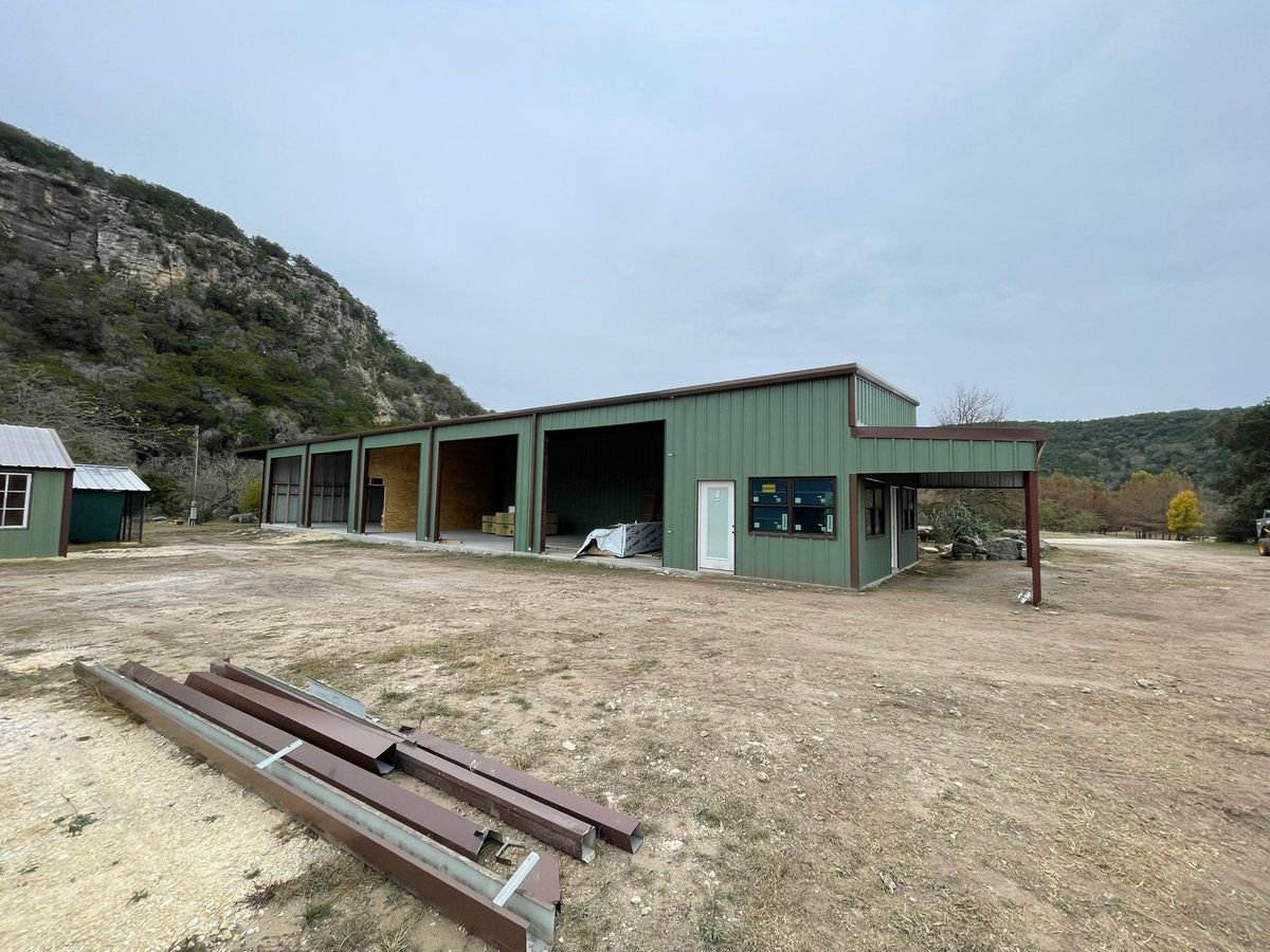 Barndominium Construction for Ryan Bohnert Innovations in Comfort, TX