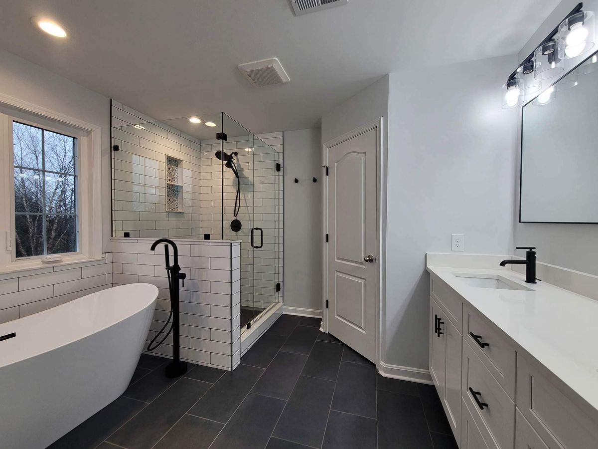 Bathroom Renovation for Thomas J. Gorman Construction in Middletown, DE