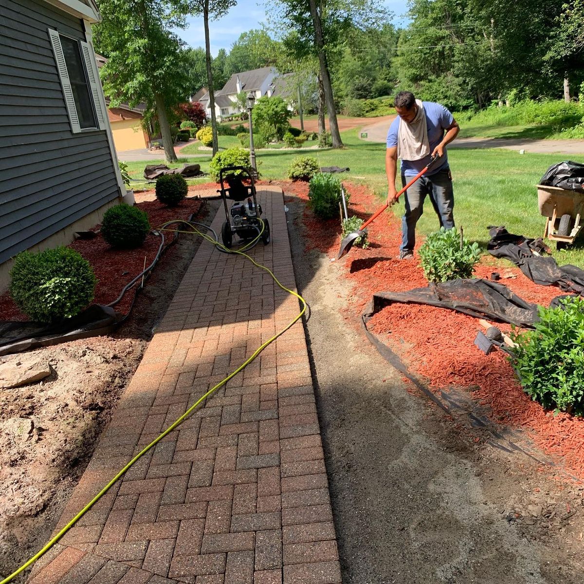 Patio Restoration for Elyon Construction and Stoneworks LLC in Windsor, CT