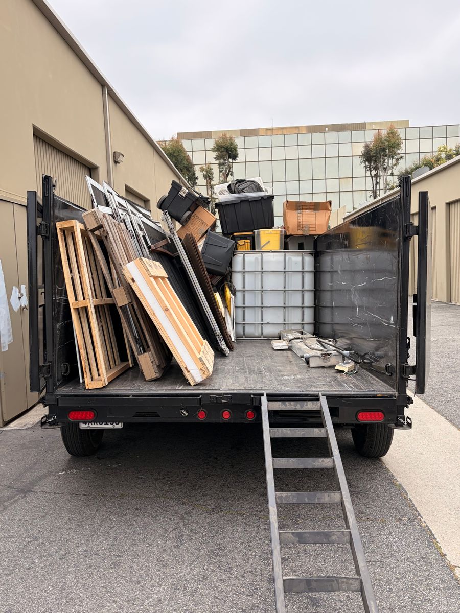 Debris Removal for JJs Relocation Services in Orange County, CA