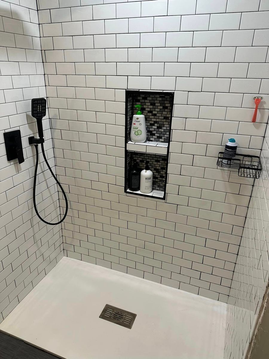 Bathroom Renovation for MD Contractors and Construction LLC in Henryetta, Oklahoma