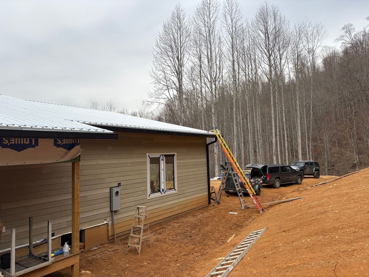 Gutter Guard Installation for Gutter Gurus in Burnsville, NC