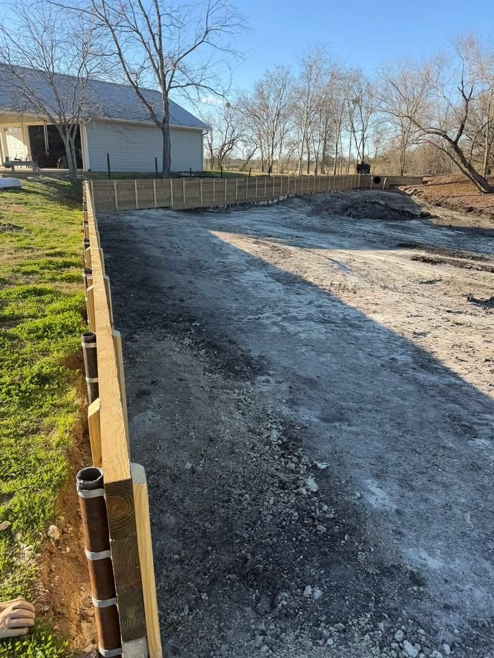 Leveling for Landers Ranch Services in Anderson, TX