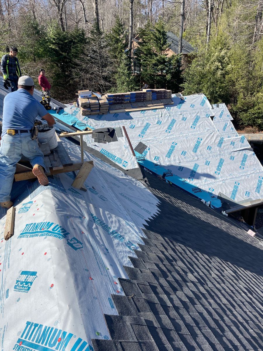 Roofing Replacement for RJ Roofing of WNC in Brevard, NC