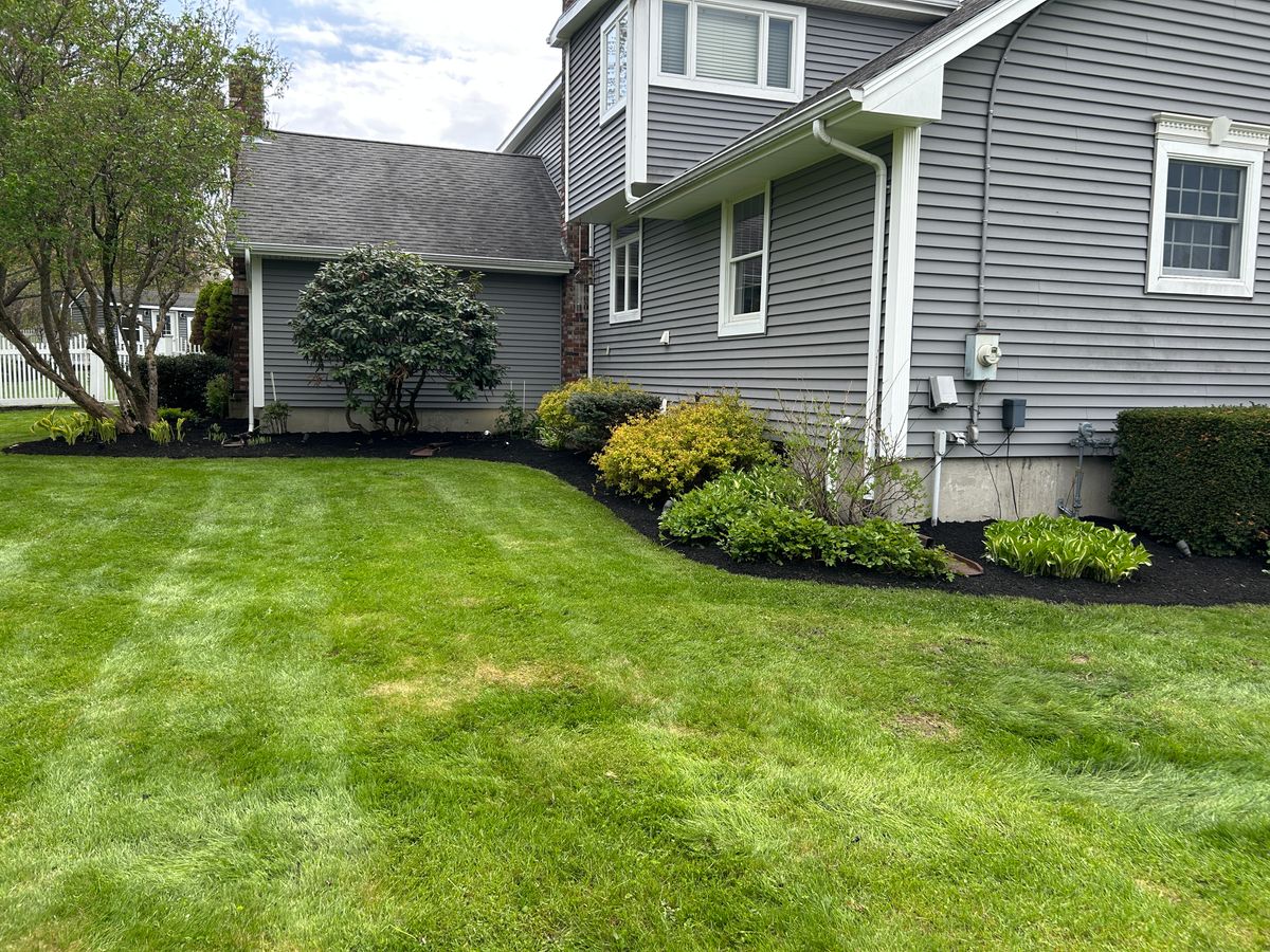 Mulch Installation for CM & Sons Landscaping LLC in Benton, ME